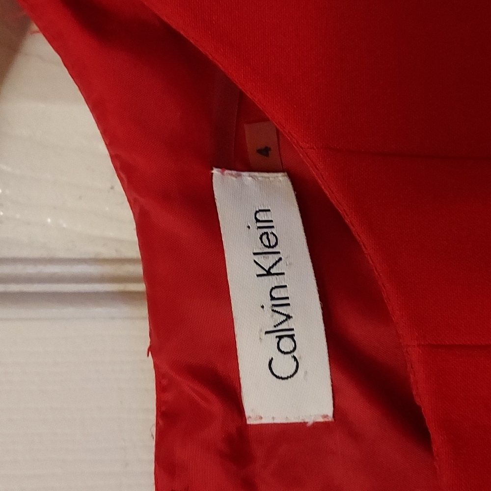 Calvin Klein red dress - Picture 4 of 6